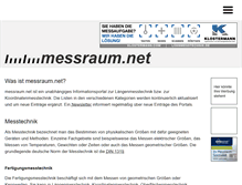 Tablet Screenshot of messraum.net